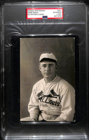 1931 Frank Frisch Original Photograph. Sid Whiting Studios. PSA Type 1 Image 1